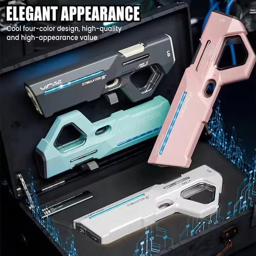 Electric water gun with powerful spray